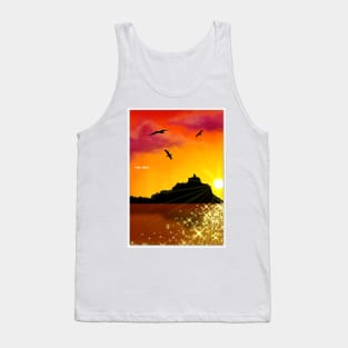 St. Michaels Mount Sunset Tank Top